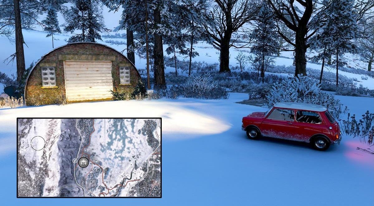 Forza Horizon 4 - zapomniane wozy, wszystkie auta i garaże (mapa